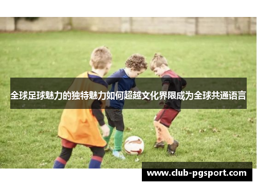 全球足球魅力的独特魅力如何超越文化界限成为全球共通语言